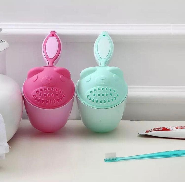 Cute Baby Shower Mug, Baby Bath Rinse Mug, Cartoon Shampoo Rinse Mug Cute Baby Shower Mug, Baby Bath Rinse Mug, Cartoon Shampoo Rinse Mug